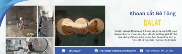 Chuyên cung cấp các dịch vụ khoan cắt bê tông dục pha bê tông khoan cắt bê tông