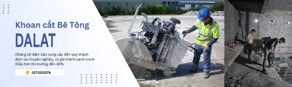 Chuyên cung cấp các dịch vụ khoan cắt bê tông dục pha bê tông khoan cắt bê tông