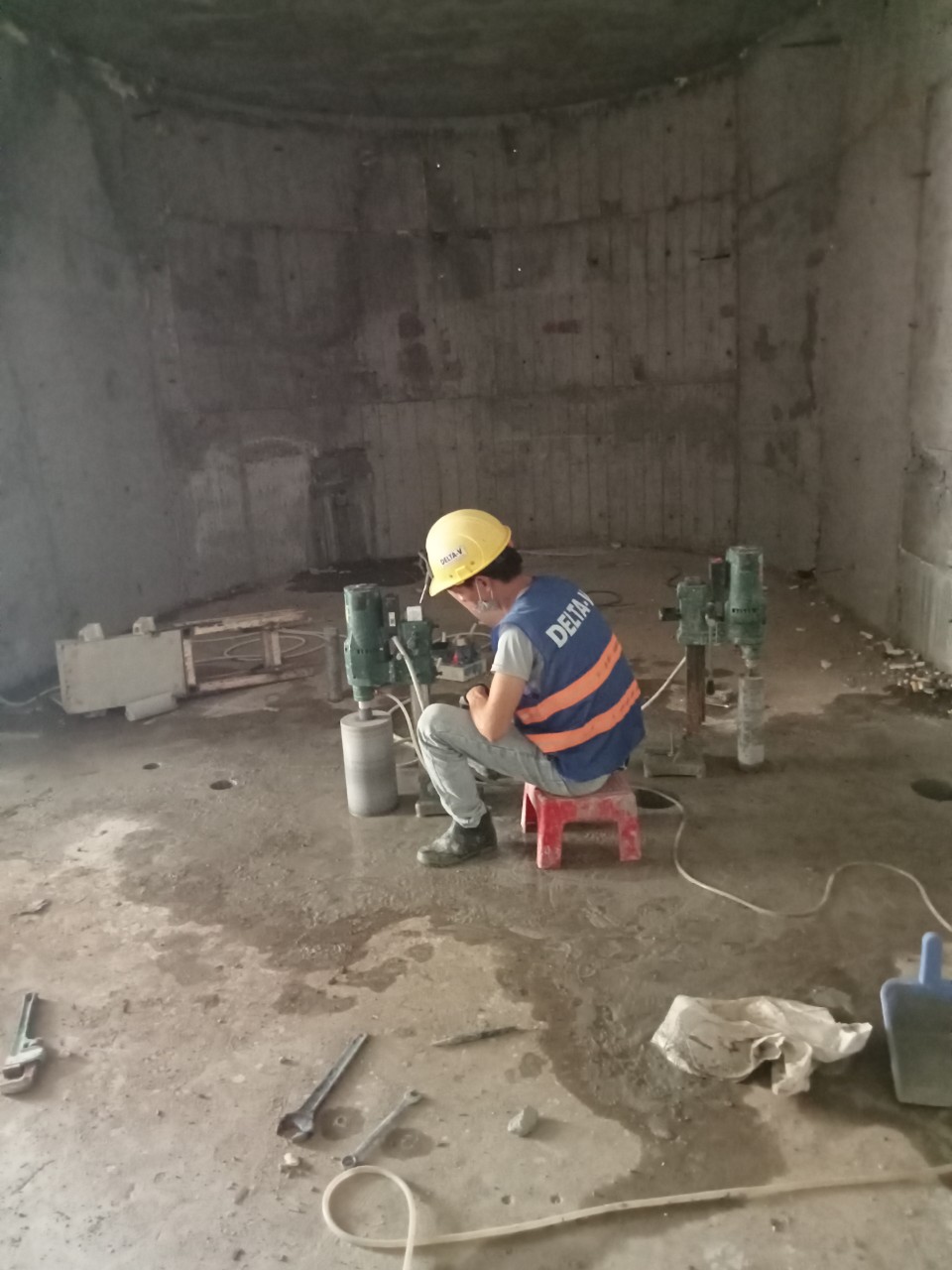 Khoan cắt bê tông Cát Tiên – Thi công nhanh, sạch sẽ